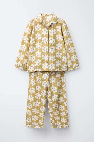 Zara 6-14 лет/пижама: рубашка и брюки с принтом в виде фигур купить с доставкой.
