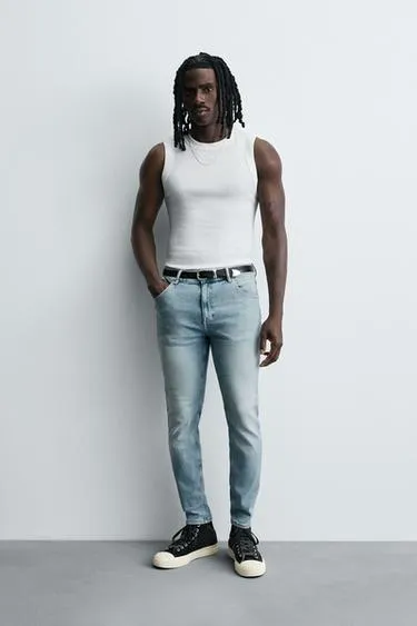 Укороченные джинсы SKINNY