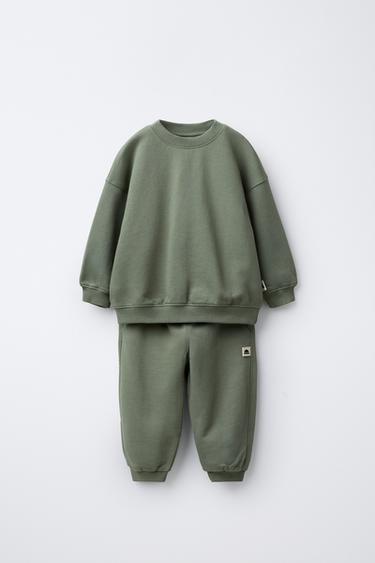 Zara Костюм с олимпийкой и джоггерами LABEL купить с доставкой.