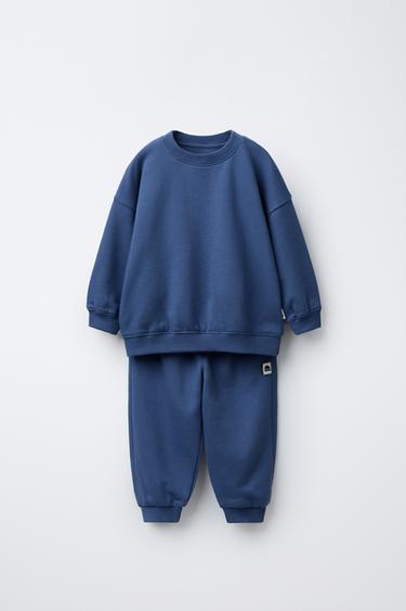 Zara Костюм с джоггерами и свитшотом LABEL купить с доставкой.