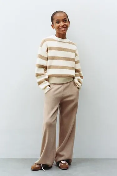 Трикотажные брюки WIDE LEG