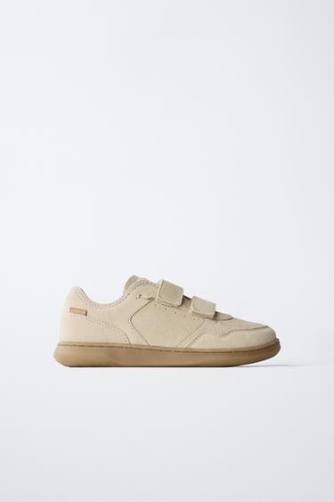 Zara Кроссовки BAREFOOT из спилка