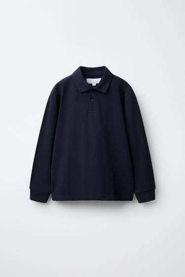 Zara Базовое поло пике купить с доставкой.