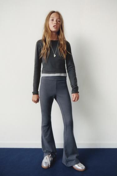 Zara Базовая укороченная футболка