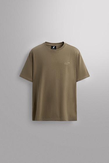 Zara Футболка с графическим принтом купить с доставкой.