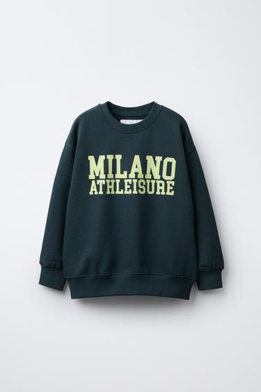 Zara Толстовка в стиле преппи