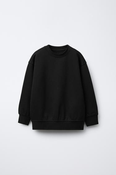 Zara Базовая толстовка с надписью купить с доставкой.
