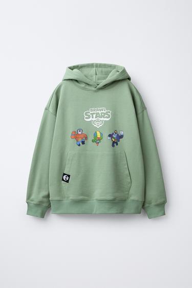 Zara Толстовка с капюшоном BRAWL STARS © SUPERCELL OY купить с доставкой.