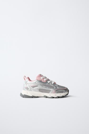 Zara Кроссовки с сетчатыми вставками