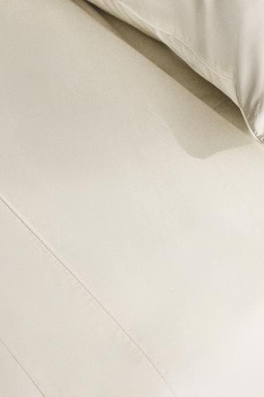 Zara Простынь из перкаля с отделкой (800 нитей)