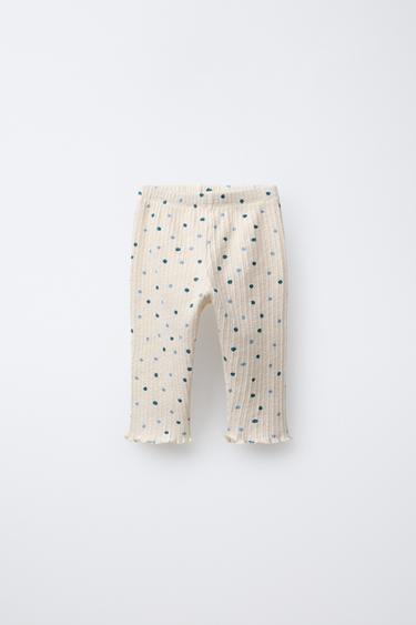 Zara Легинсы с цветочным рисунком