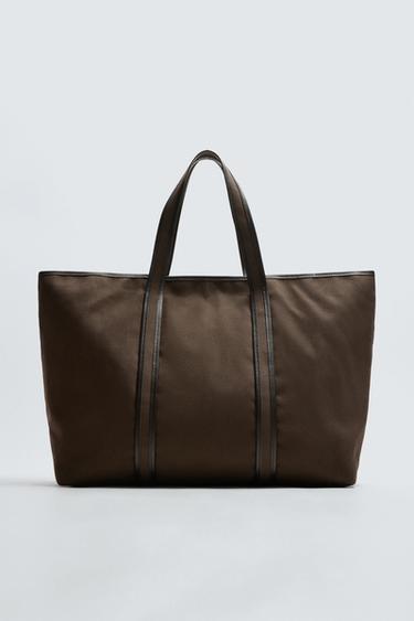Zara Тканевая сумка-шопер