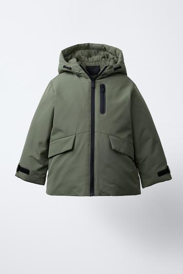 Zara Парка WATER REPELLENT