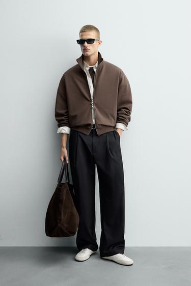 Zara Куртка INTERLOCK с этикеткой