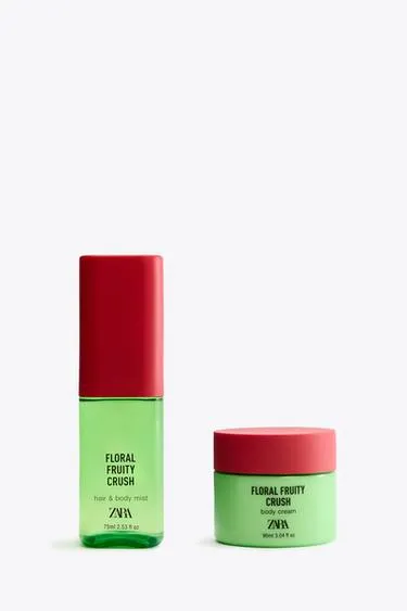 Ароматический спрей для волос и тела FLORAL FRUITY CRUSH 75мл + крем для тела 90мл
