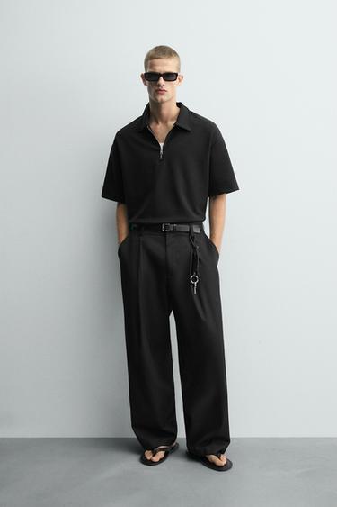Zara Поло INTERLOCK с молнией