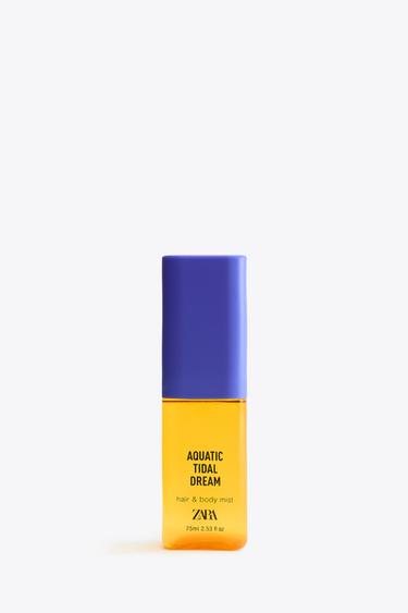 Zara AQUATIC TIDAL DREAM HAIR & BODY MIST 75ML (2.54 FL. OZ).