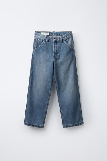 Zara Джинсы SKATER прямого кроя