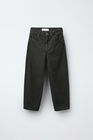 Zara Джинсы LOOSE с нашивкой купить с доставкой.