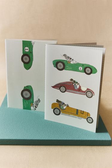 Zara Блокнот RACING DOG (набор из 2 шт.)