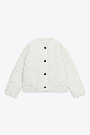 Zara Стеганая куртка купить с доставкой.