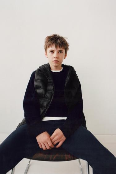 Zara Базовый трикотажный джемпер