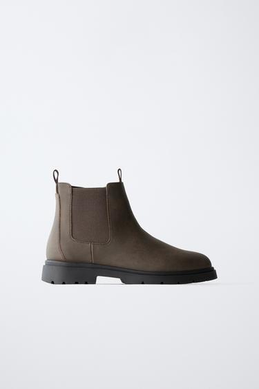 Zara Ботинки с эластичной вставкой