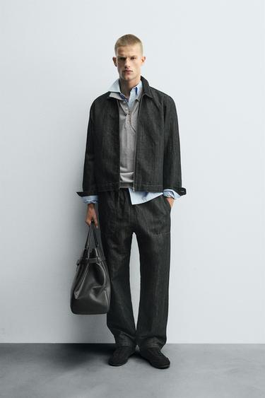 Zara Джинсовая куртка RELAXED FIT