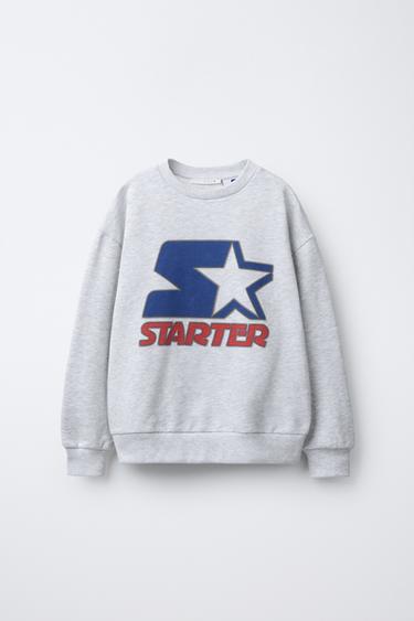 Zara Толстовка с принтом STARTER ® купить с доставкой.