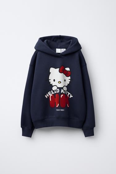 Zara Толстовка для бега HELLO KITTY © SANRIO купить с доставкой.