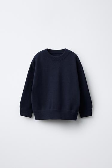 Zara Однотонный свитер купить с доставкой.