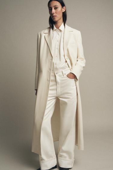 Zara Пальто-сюртук — ZW COLLECTION LIMITED EDITION купить с доставкой.