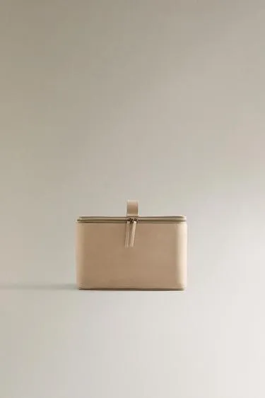 Косметичка из замши NUBUCK LEATHER
