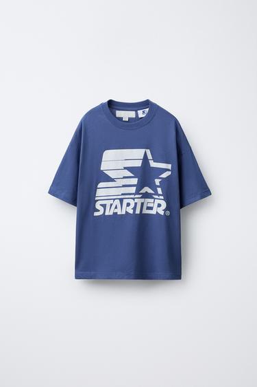 Zara Футболка с принтом и логотипом STARTER ® купить с доставкой.
