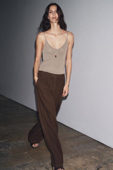 Zara Брюки-джоггеры — ZW COLLECTION