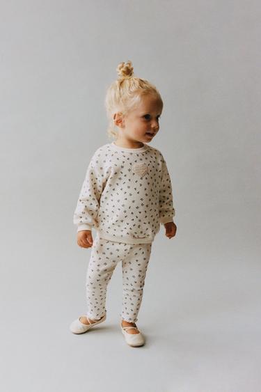 Zara Легинсы с принтом купить с доставкой.