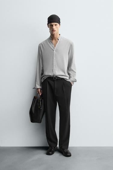 Zara Рубашка в полоску купить с доставкой.