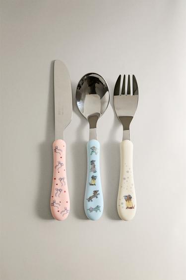 Zara Набор детского столового прибора SKATER DOG