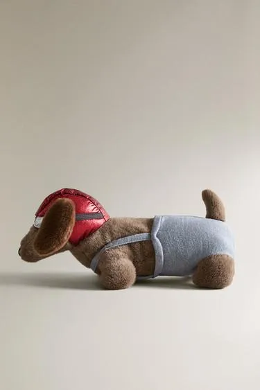 Детская игрушка мягкая творческая мишь AVIATOR DACHSHUND