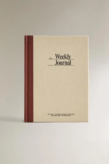 Недельный дневник WEEKLY VIEW