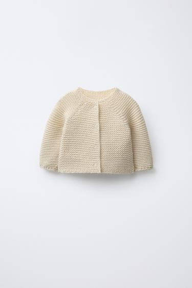 Zara Кардиган крупной вязки купить с доставкой.