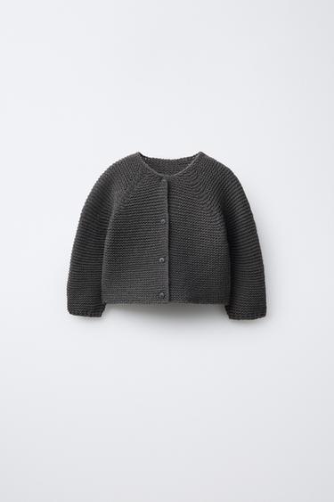 Zara Кардиган крупной вязки купить с доставкой.