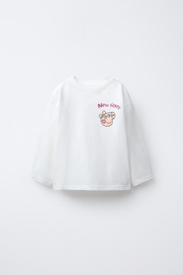 Zara Футболка с принтом PEPPA PIG™ купить с доставкой.
