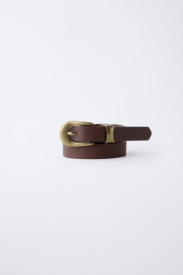 Zara Ремень под кожу купить с доставкой.