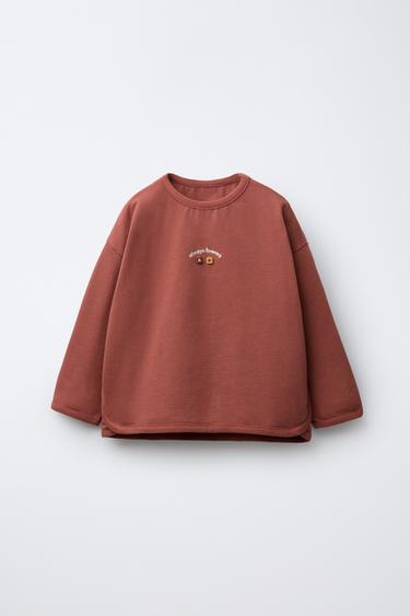 Zara Футболка с вышивкой купить с доставкой.