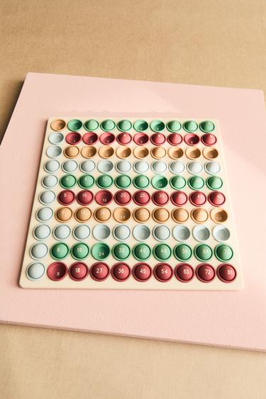 Zara Детская игрушка POP IT с цифрами