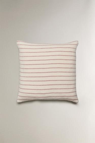 Zara Детский чехол для подушки из муслина в полоску