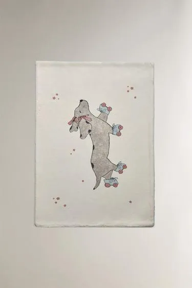 Детский мягкий плед SKATER DOG