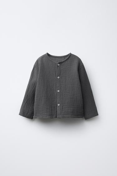 Zara Рубашка из бамбулы купить с доставкой.