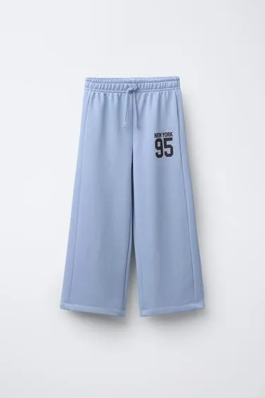Спортивные брюки WIDE LEG из мягкой ткани
